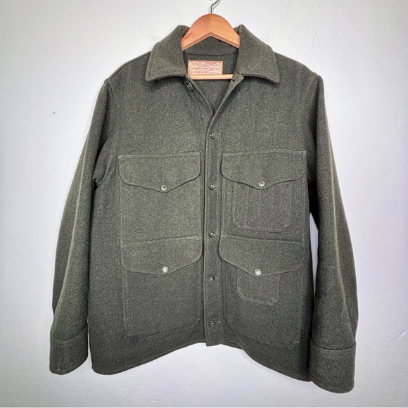 Filson Other - Vintage 60s-70s Filson Wool Mackinaw Cruiser Jacket Green Size Large